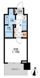 アーデン清澄白河 1004 間取り図