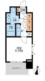 アーデン清澄白河 1304 間取り図