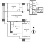 リバーシティ21イーストタワーズ 10-2109 間取り図
