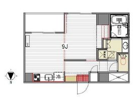 ラクラス田原町 202 間取り図