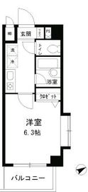 ルベールデュソレイユ 209 間取り図