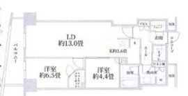 キャピタルマークタワー 32階 間取り図