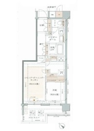 イニシアイオ目黒 1階 間取り図