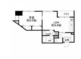 チェスターハウス九段下 102 間取り図