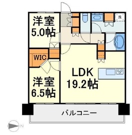 アーバンドックパークシティ豊洲タワー 43階 間取り図