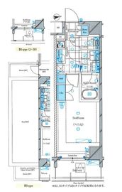 ドムス・スタイル神楽坂 602 間取り図