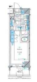 ドムス・スタイル神楽坂 603 間取り図