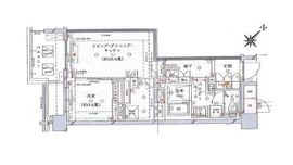 イニシアイオ目黒 1階 間取り図