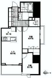 プラウド九段南 15階 間取り図