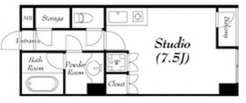 Feel A 渋谷 13階 間取り図