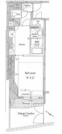 アクシア千駄ヶ谷 1階 間取り図