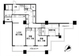 晴海ビュータワー（晴海アイランドトリトンスクエアビュータワー） 41階 間取り図