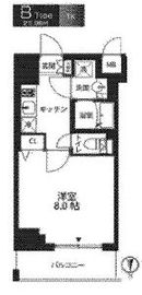 セレスト両国 402 間取り図