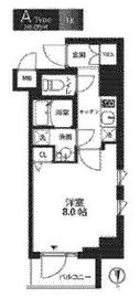 セレスト両国 403 間取り図