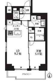 セレスト両国 404 間取り図