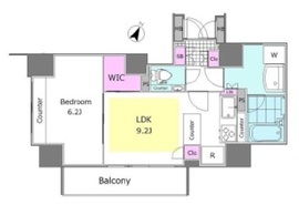 CONOE一番町 2階 間取り図