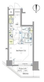 ジェノヴィア南麻布グリーンヴェール 6階 間取り図