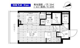 ステージグランデ早稲田 7階 間取り図