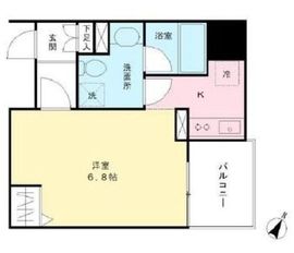 ヴィアラッティア笹塚 901 間取り図