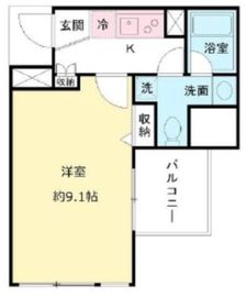 ヴィアラッティア笹塚 803 間取り図
