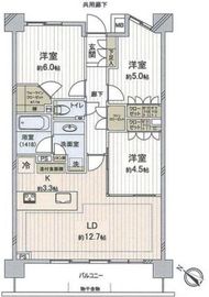 パークホームズ駒沢ザレジデンス 2階 間取り図