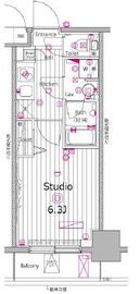 ガーラ・プレシャス渋谷六本木通り 3階 間取り図