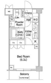 コンフォリア駒場 224 間取り図