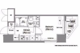 コンフォリア西蒲田 607 間取り図