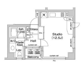 コンフォリア池袋 903 間取り図