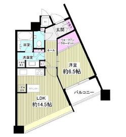 パークコート赤坂ザ・タワー 12階 間取り図