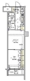 フィース水天宮前 2階 間取り図