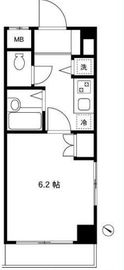 BPRレジデンス水天宮前 201 間取り図