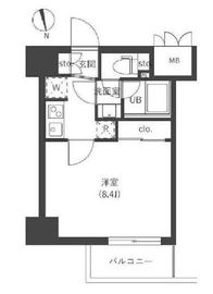 木場レジデンス壱番館 204 間取り図