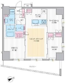 パレステージ上野 9階 間取り図