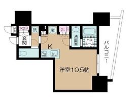 パレステージ上野 3階 間取り図