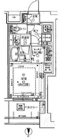 プライア渋谷 11階 間取り図