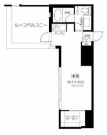 四谷デュープレックスD-R 7階 間取り図