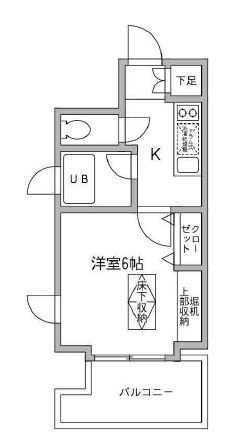 ラクラス木場公園 302 間取り図