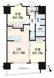 パレステージ上野 4階 間取り図