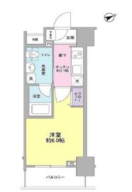 サンピエス大森 1004 間取り図