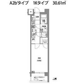 コンフォリア目黒青葉台 116 間取り図