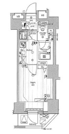 プレミアムキューブジー渋谷神南 3階 間取り図