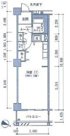 アクティ目黒駅前 1棟 902 間取り図