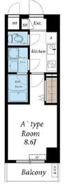 リブリ白金 302 間取り図