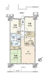 スターコート豊洲 7階 間取り図