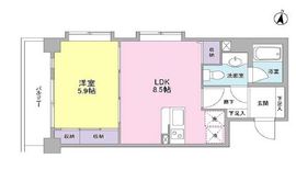 ボヌール都立大学壱番館 101 間取り図