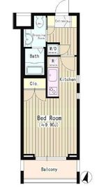 フォーフロント 201 間取り図