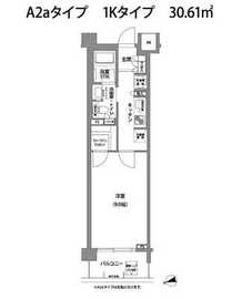 コンフォリア目黒青葉台 221 間取り図