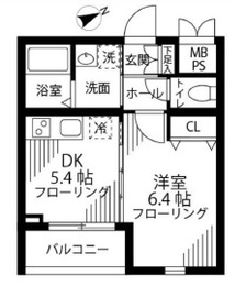 グリーニエ西新宿弐番館 303 間取り図