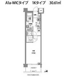 コンフォリア目黒青葉台 231 間取り図